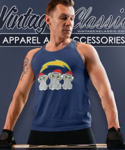 Elephant Team Los Angeles Chargers Tank Top Racerback