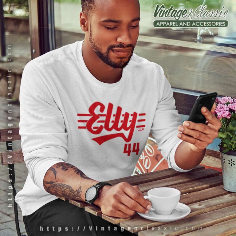 Elly De La Cruz Cincinnati Script Sweatshirt Elly De La Cruz Cincinnati Script Sweatshirt