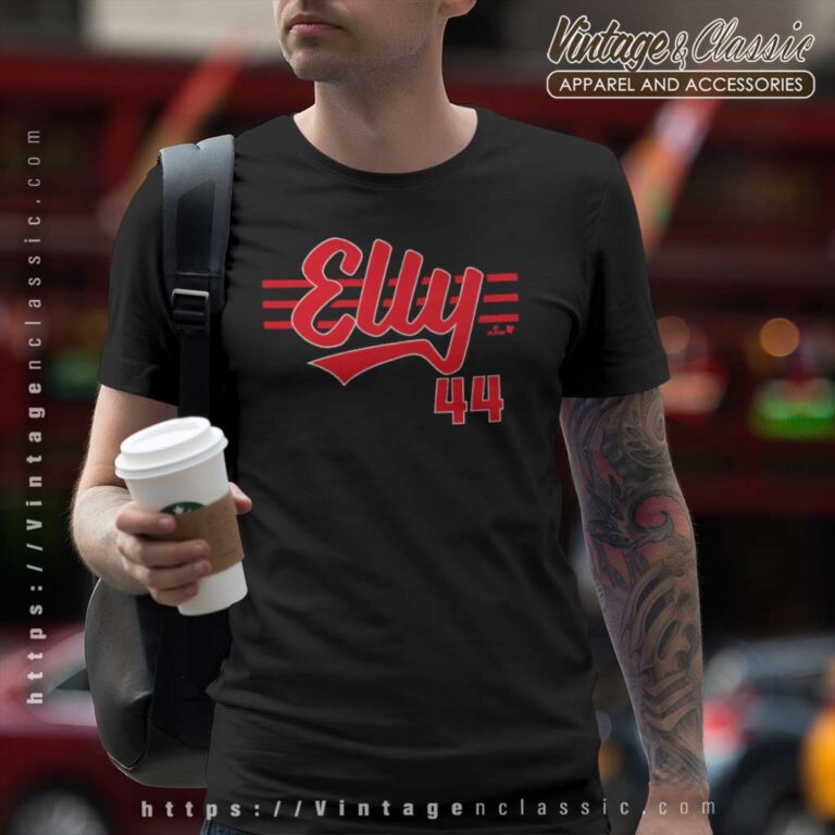 Elly De La Cruz Cincinnati Script T Shirt Elly De La Cruz Cincinnati Script T Shirt