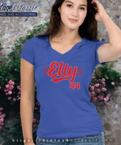 Elly De La Cruz Cincinnati Script V Neck TShirt