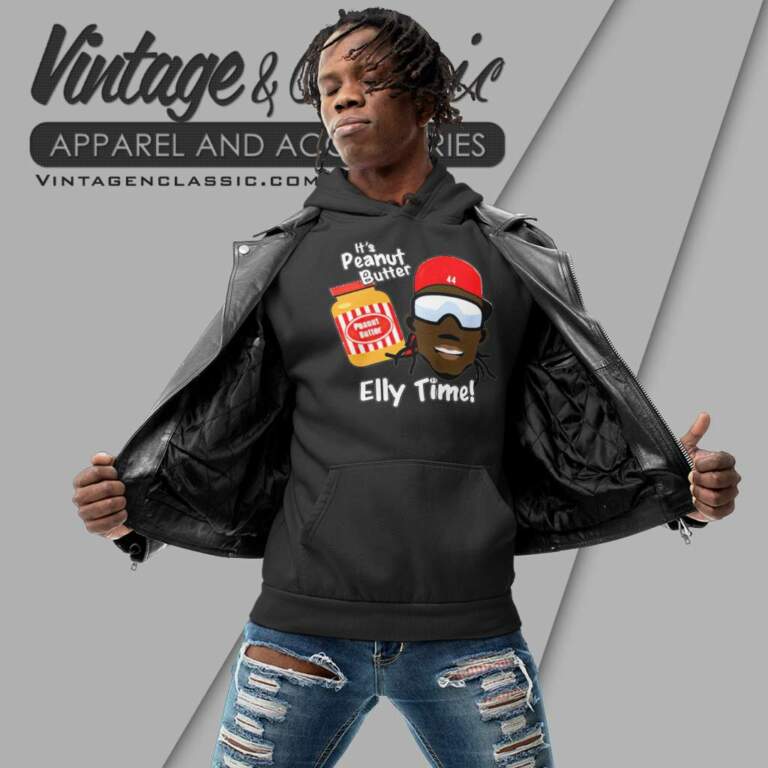 Elly De La Cruz Its Peanut Butter Elly Time 44 Hoodie Elly De La Cruz Its Peanut Butter Elly Time 44 Hoodie