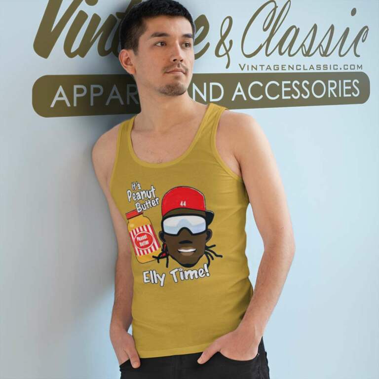 Elly De La Cruz Its Peanut Butter Elly Time 44 Tank Top Racerback Elly De La Cruz Its Peanut Butter Elly Time 44 Tank Top Racerback