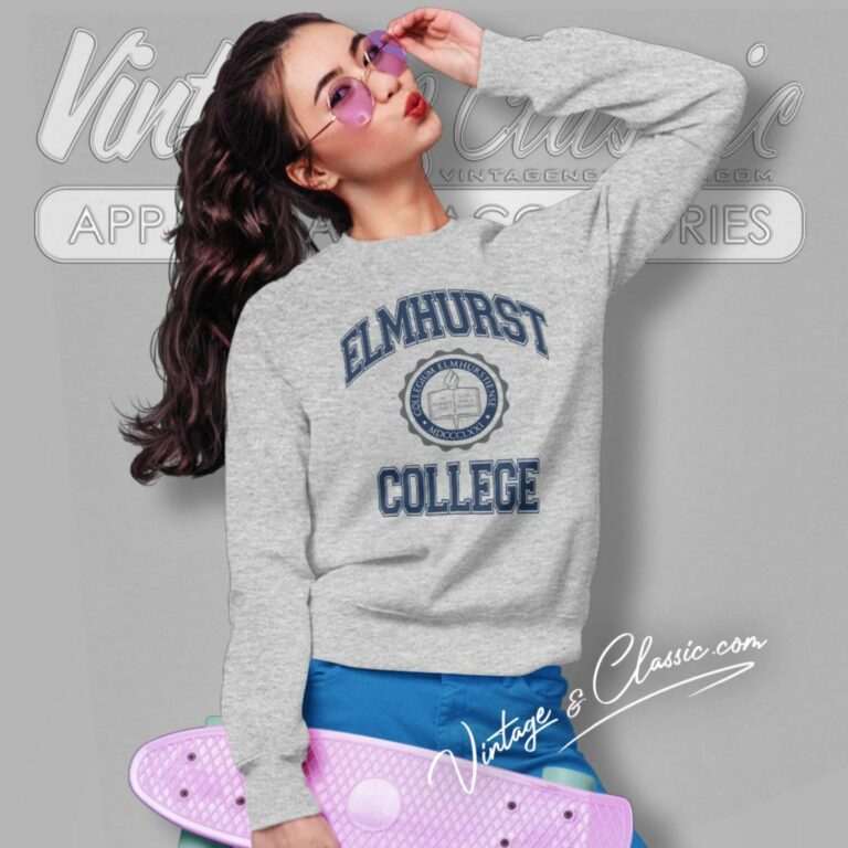 Elmhurst College Big Logo Sweatshirt Elmhurst College Big Logo Sweatshirt