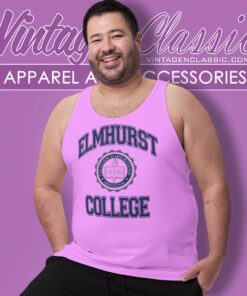 Elmhurst College Big Logo Tank Top Racerback