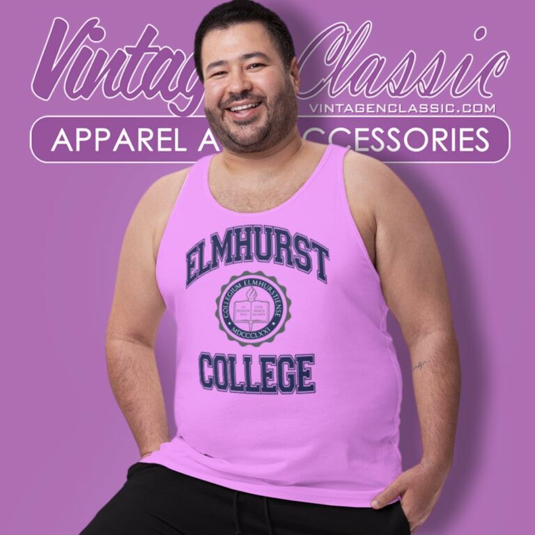 Elmhurst College Big Logo Tank Top Racerback Elmhurst College Big Logo Tank Top Racerback