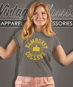 Elmhurst College University Women T Shirt