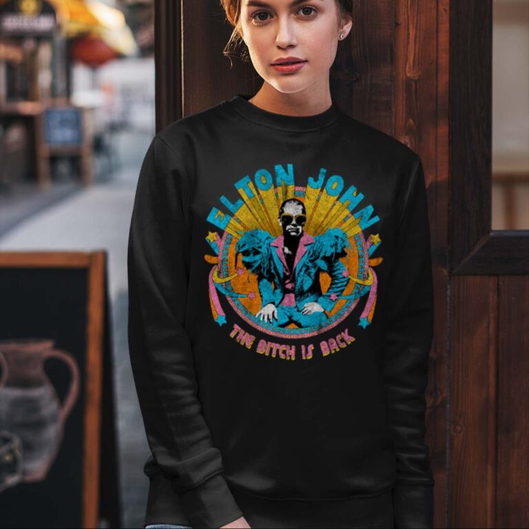 Elton John Bitch is Back longsleeves shirt Elton John Bitch is Back longsleeves shirt