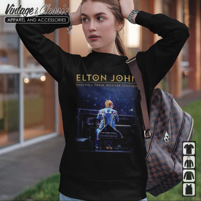 Elton John Live Farewell form Dodger Stadium Sweatshirt Elton John Live Farewell form Dodger Stadium Sweatshirt