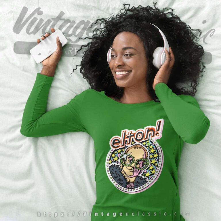 Elton John Madeworn Long Sleeve Tee Elton John Madeworn Long Sleeve Tee