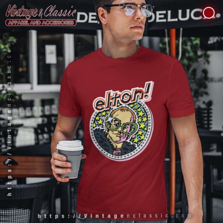 Elton John Madeworn T Shirt Elton John Madeworn T Shirt