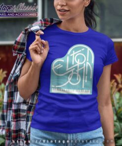 Elton John Piano Logo Women TShirt