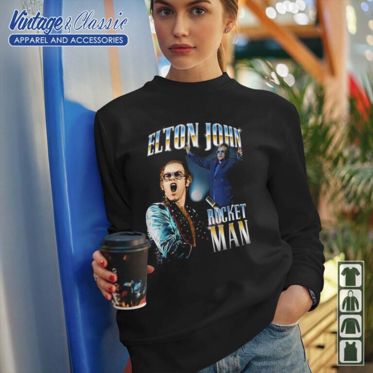 Elton John Rocket Man Retro Vintage sweatshirt Elton John Rocket Man Retro Vintage sweatshirt