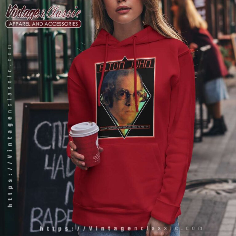 Elton John Shirt 1976 Louder Than Concorde Tour Hoodie Elton John Shirt 1976 Louder Than Concorde Tour Hoodie