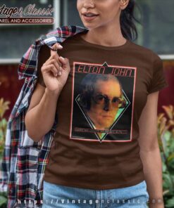 Elton John Shirt 1976 Louder Than Concorde Tour Women TShirt