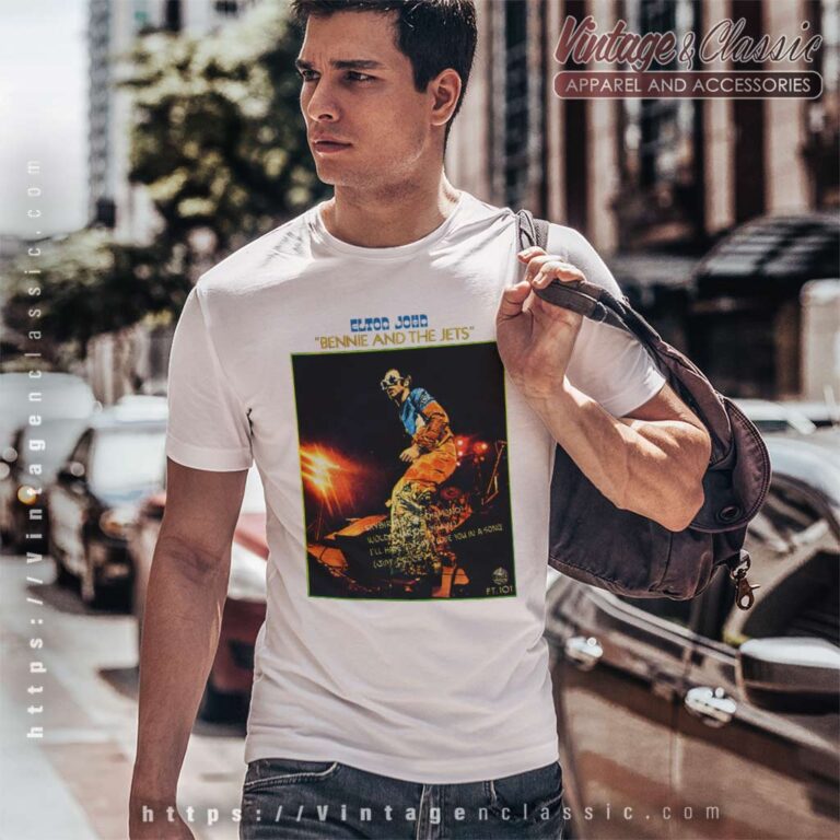 Elton John Shirt Bennie And The Jet T Shirt Elton John Shirt Bennie And The Jet T Shirt