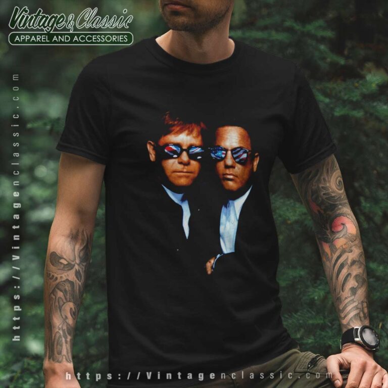 Elton John Shirt Billy Joey Summer Tour T Shirt Elton John Shirt Billy Joey Summer Tour T Shirt