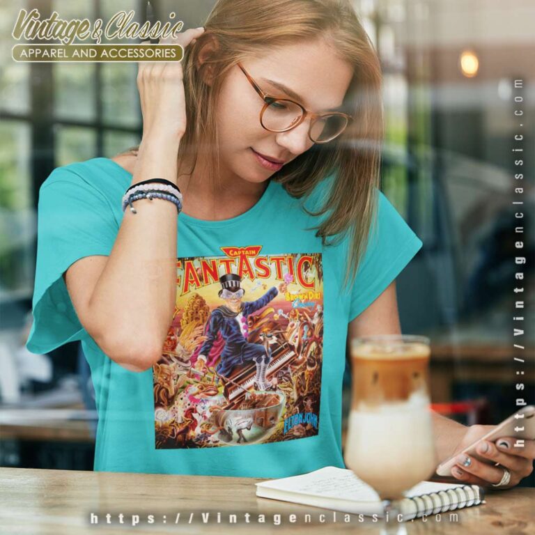 Elton John Shirt Captain Fantastic And The Brown Dirt Cowboy Women TShirt Elton John Shirt Captain Fantastic And The Brown Dirt Cowboy Women TShirt