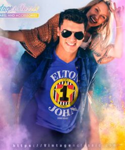 Elton John Shirt Gianni Versace The One V Neck TShirt