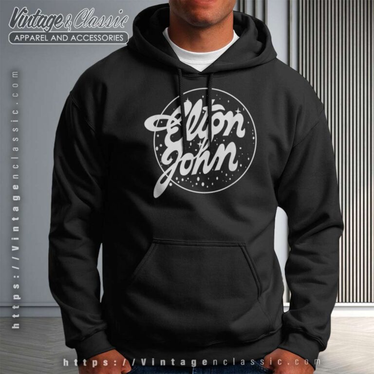 Elton John Vintage Tour Logo Hoodie Elton John Vintage Tour Logo Hoodie