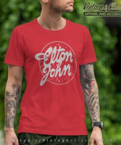 Elton John Vintage Tour Logo Shirt
