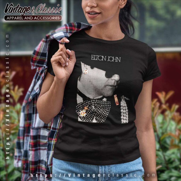 Elton John World Tour 1986 Women TShirt Elton John World Tour 1986 Women TShirt