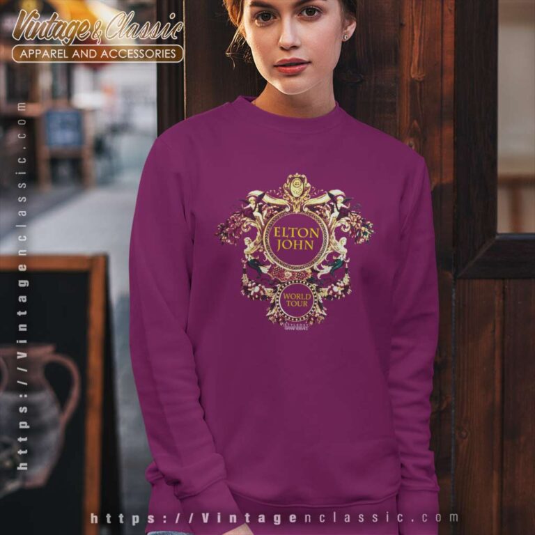 Elton John World Tour Sweatshirt Elton John World Tour Sweatshirt