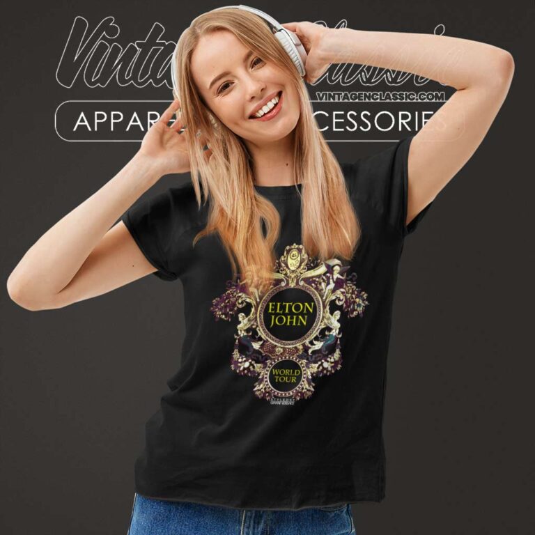 Elton John World Tour Women TShirt Elton John World Tour Women TShirt