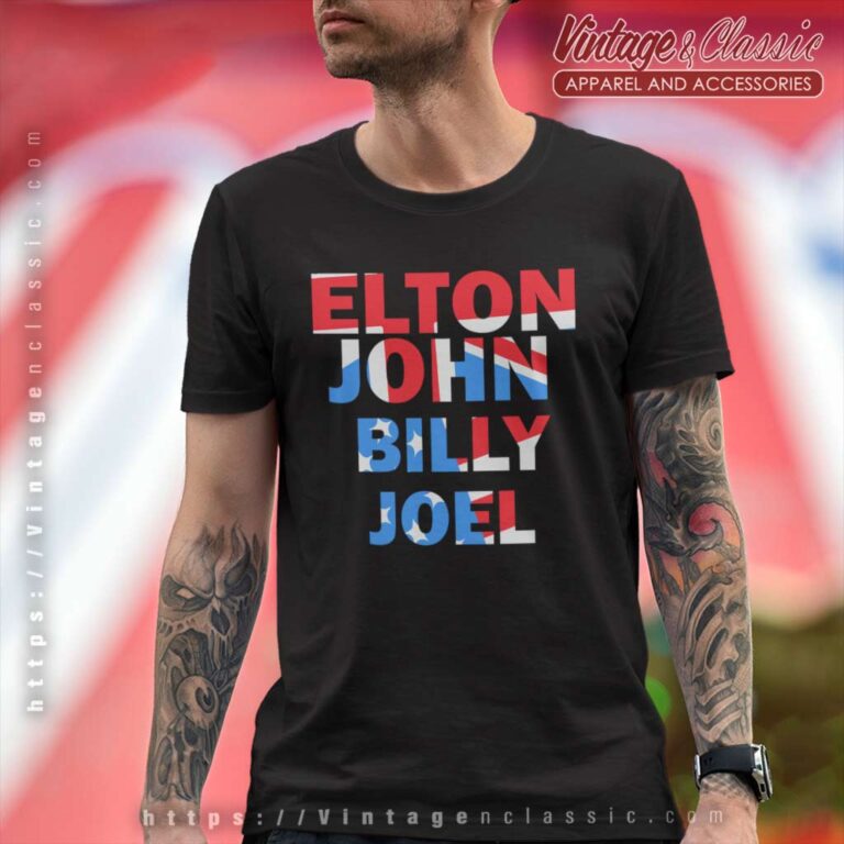 Elton John X Billy Joel T Shirt Elton John X Billy Joel T Shirt