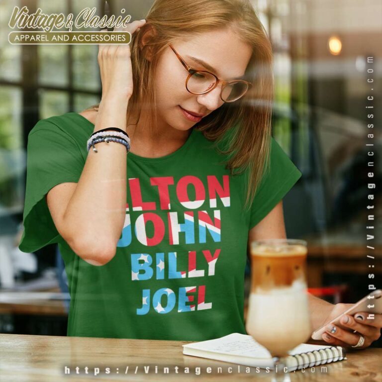 Elton John X Billy Joel Women TShirt Elton John X Billy Joel Women TShirt