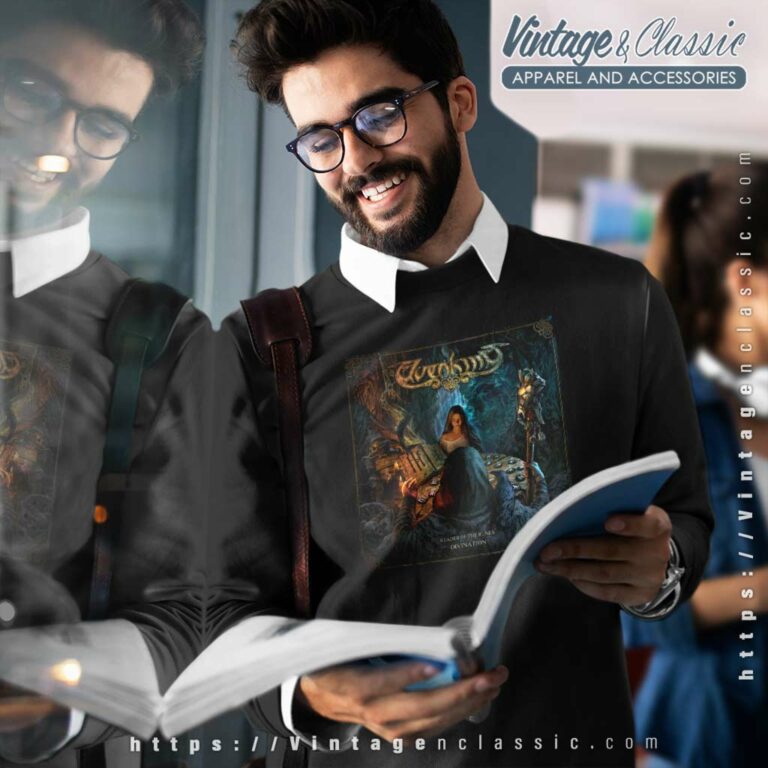 Elvenking Shirt Reader Of The Runes Divination Sweatshirt Elvenking Shirt Reader Of The Runes Divination Sweatshirt