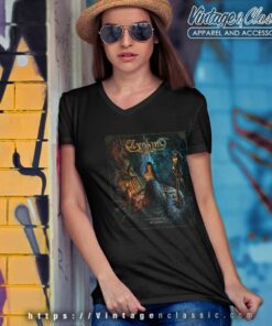 Elvenking Shirt Reader Of The Runes Divination 5 Elvenking Shirt Reader Of The Runes Divination V Neck TShirt
