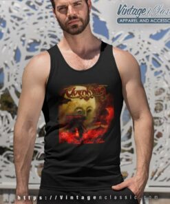 Elvenking Shirt Red Silent Tides Tank Top Racerback