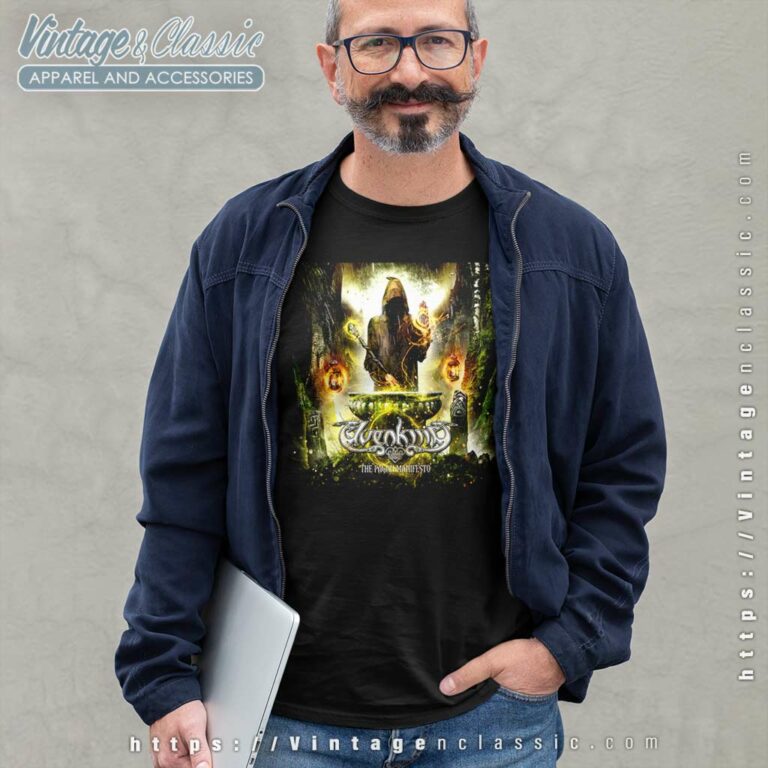 Elvenking Shirt The Pagan Manifesto Long Sleeve Tee Elvenking Shirt The Pagan Manifesto Long Sleeve Tee