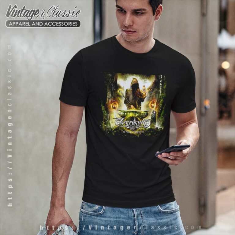 Elvenking Shirt The Pagan Manifesto T Shirt Elvenking Shirt The Pagan Manifesto T Shirt