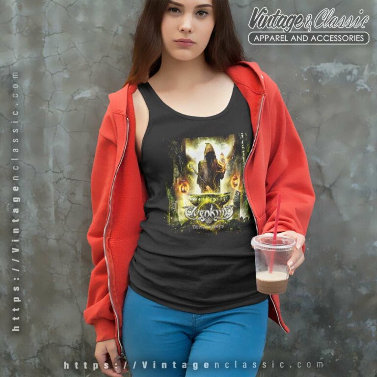 Elvenking Shirt The Pagan Manifesto Tank Top Racerback Elvenking Shirt The Pagan Manifesto Tank Top Racerback