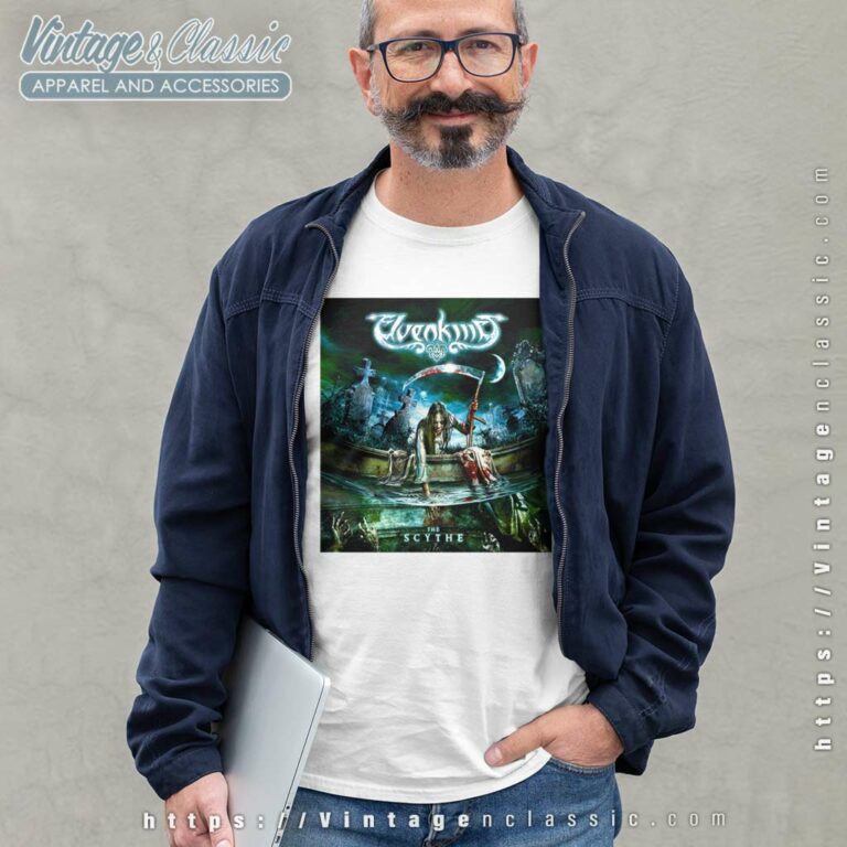 Elvenking Shirt The Scythe Long Sleeve Tee Elvenking Shirt The Scythe Long Sleeve Tee