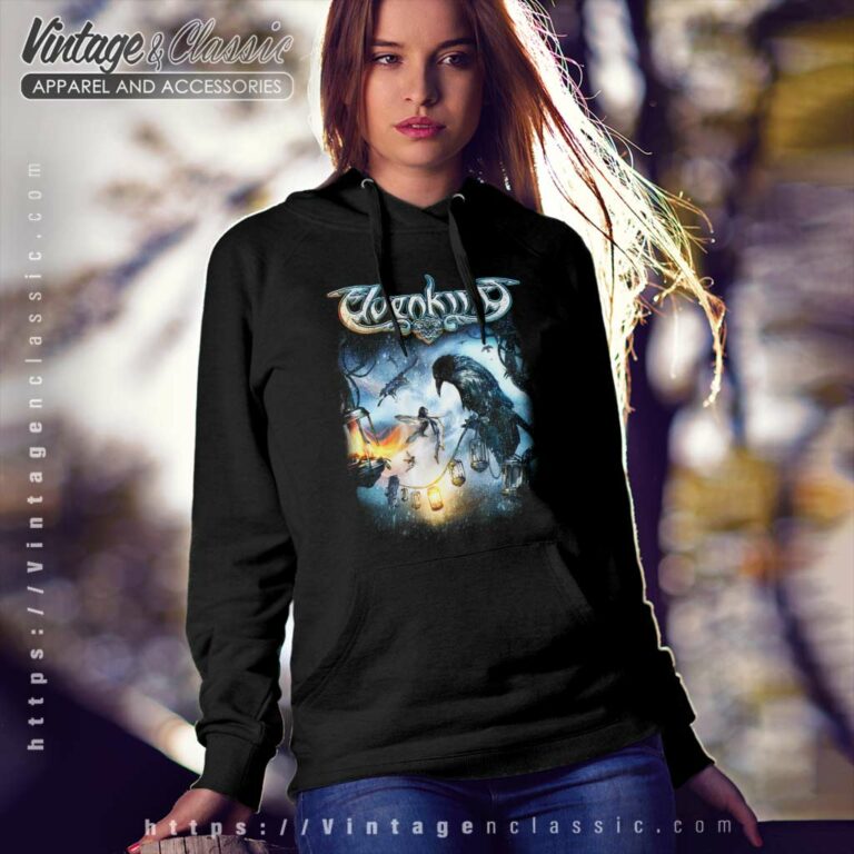 Elvenking Shirt The Winter Wake Hoodie Elvenking Shirt The Winter Wake Hoodie