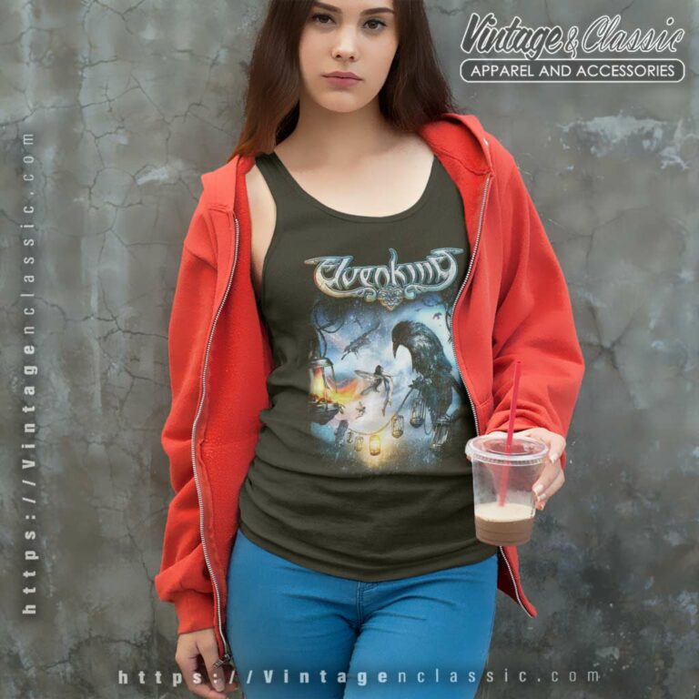 Elvenking Shirt The Winter Wake Tank Top Racerback Elvenking Shirt The Winter Wake Tank Top Racerback