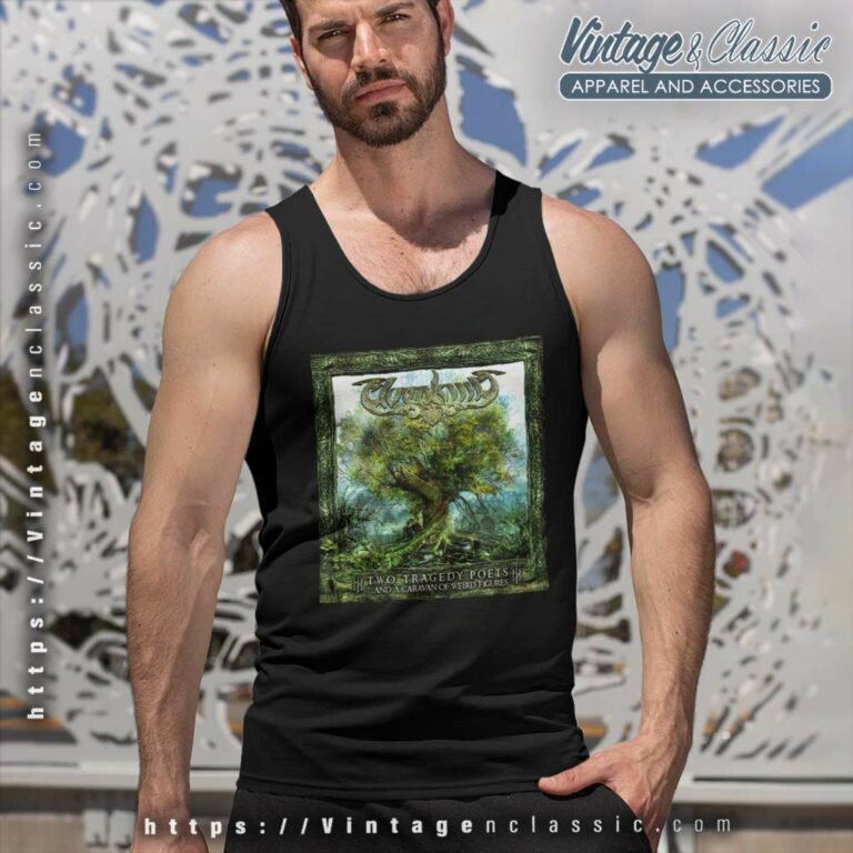 Elvenking Shirt Two Tragedy Poets Tank Top Racerback Elvenking Shirt Two Tragedy Poets Tank Top Racerback