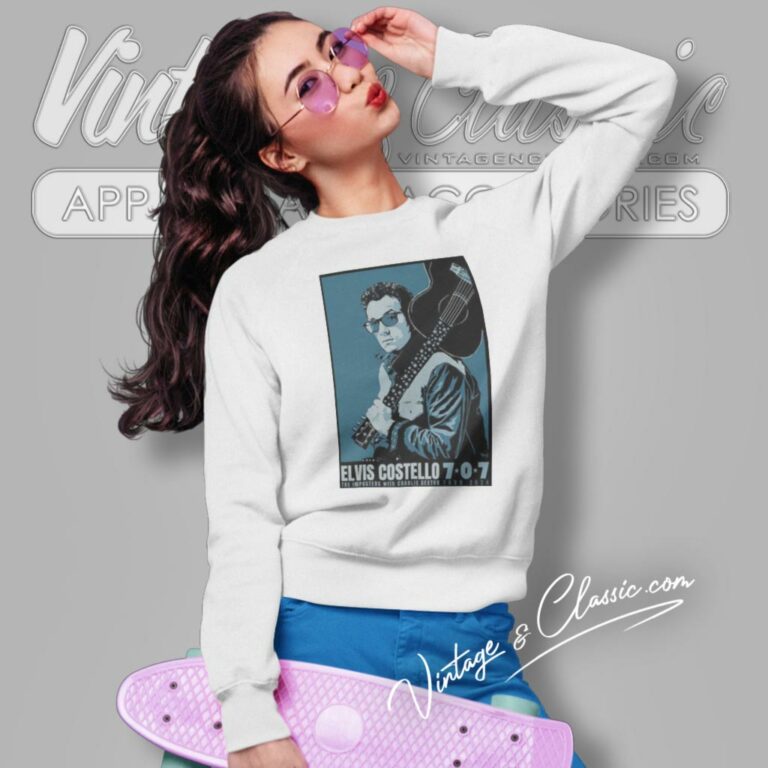 Elvis Costello Shirt The Imposters 2024 Tour Sweatshirt Elvis Costello Shirt The Imposters 2024 Tour Sweatshirt