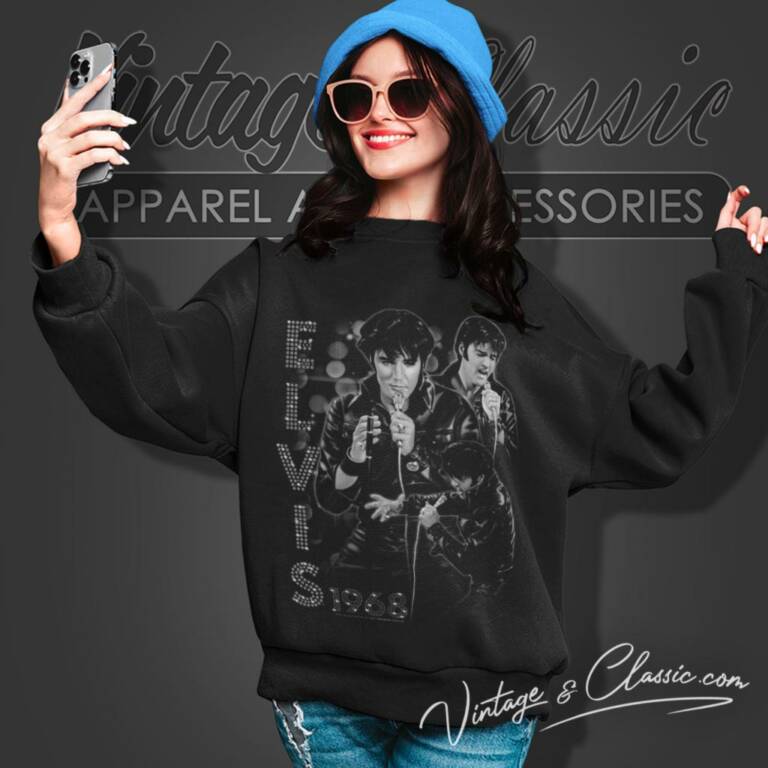 Elvis Presley 1968 Concert Sweatshirt Elvis Presley 1968 Concert Sweatshirt
