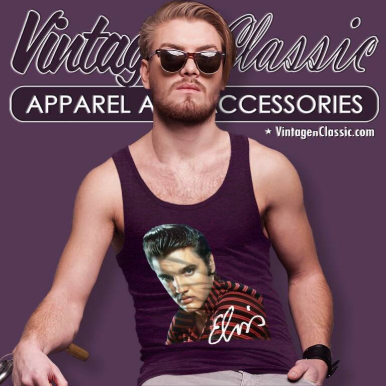 Elvis Presley 1990 Winterland Rock Tank Top Racerback Elvis Presley 1990 Winterland Rock Tank Top Racerback