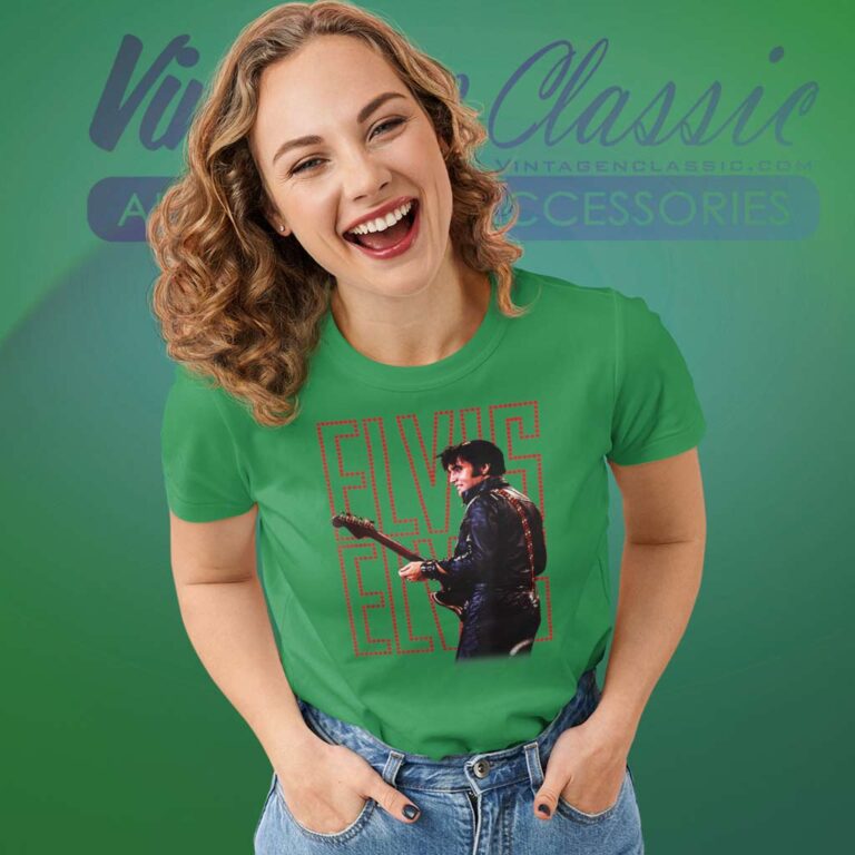 Elvis Presley 68 Comeback Special Women TShirt Elvis Presley 68 Comeback Special Women TShirt