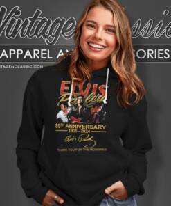 Elvis Presley 89th Anniversary Hoodie