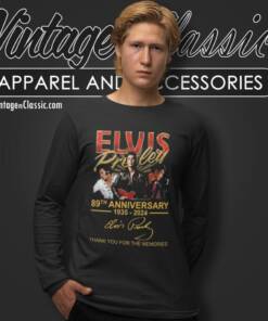 Elvis Presley 89th Anniversary Long Sleeve Tee
