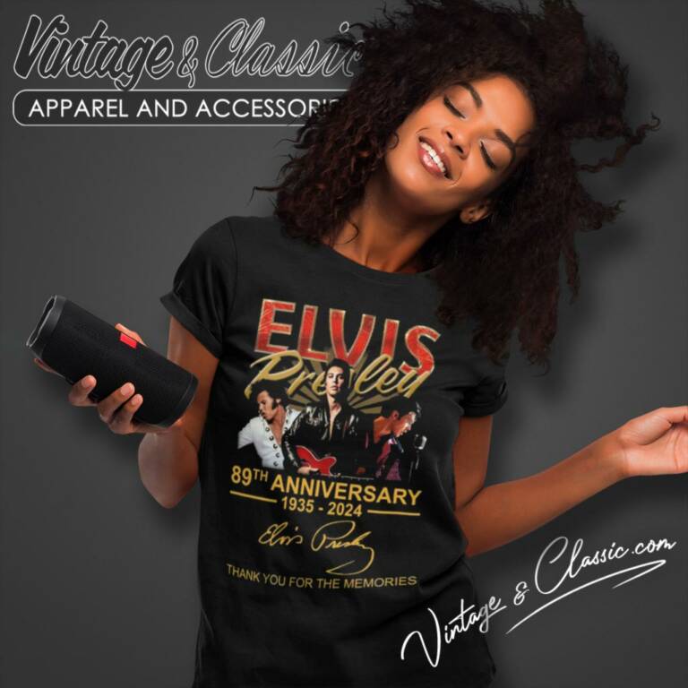 Elvis Presley 89th Anniversary Women T Shirt Elvis Presley 89th Anniversary Women T Shirt