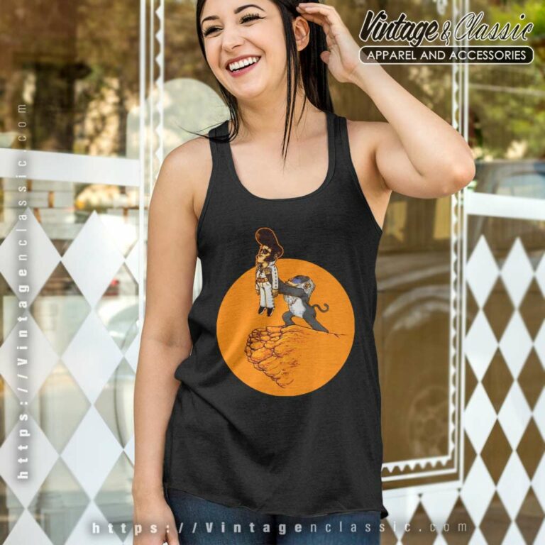 Elvis Presley Birth Of A King Tank Top Racerback Elvis Presley Birth Of A King Tank Top Racerback