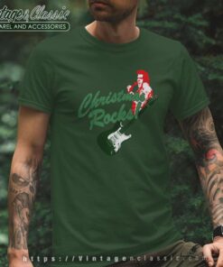 Elvis Presley Christmas Rocks T Shirt