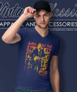 Elvis Presley Comeback Spotlight V Neck TShirt