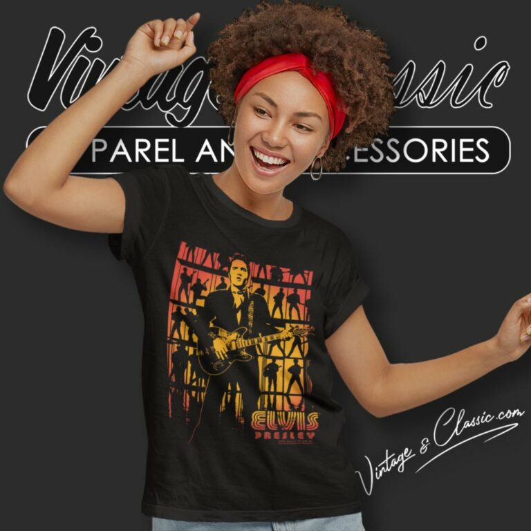 Elvis Presley Comeback Spotlight Women T Shirt Elvis Presley Comeback Spotlight Women T Shirt